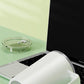 White Portable Automatic Mixing Coffee Cup - Stainless Steel Magnetic Stirrer(handle stlye)