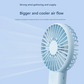 2 PCS Blue Portable USB Fan - 3 Speed Settings - Perfect for Office, Desk & Travel
