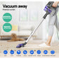Devanti Corded Handheld Bagless Vacuum Cleaner - Purple and Silver