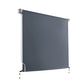 Instahut 1.5X2.5M Outdoor Blinds Awning Roll Down Canopy Retractable Outdoor Blinds Window Shade Grey