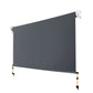 Instahut 1.5X2.5M Outdoor Blinds Awning Roll Down Canopy Retractable Outdoor Blinds Window Shade Grey