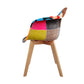 Artiss Set of 2 Fabric Dining Chairs