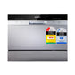 Devanti Benchtop Dishwasher 6 Place Bench Top Countertop Dishwasher Freestanding