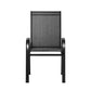 Gardeon 2X Outdoor Stackable Chairs Lounge Chair Bistro Set Patio Furniture