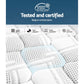 Giselle Bedding Luna Euro Top Cool Gel Pocket Spring Mattress 36cm Thick Single