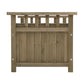 Gardeon Outdoor Storage Box Wooden Garden Bench Chest Toy Tool Sheds Furniture