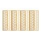 Artiss Room Divider Screen Privacy Wood Dividers Stand 8 Panel Archer Natural