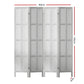 Artiss Jade Room Divider Screen Privacy Wood Dividers Stand 4 Panel White
