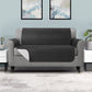 Artiss Sofa Cover Quilted Couch Covers 100% Water Resistant 3 Seater Dark Grey
