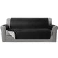 Artiss Sofa Cover Quilted Couch Covers 100% Water Resistant 4 Seater Black