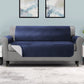 Artiss Sofa Cover Quilted Couch Covers 100% Water Resistant 4 Seater Navy