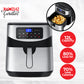 Kitchen Couture 12 Litre Air Fryer Multifunctional LCD One Touch Display Silver