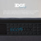 Eco Lux Euro Top 7 -Zone Pocket Spring Mattress Plush Edge Support Medium Firm - King Single