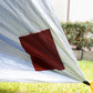 Havana Outdoors Beach Umbrella 2.4M Outdoor Garden Beach Portable Shade Shelter - Red