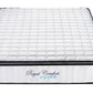 Ergopedic Mattress 5 Zone Latex Pocket Spring Mattress In A Box 30cm - King Single - White  Grey  Black