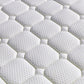 Ergopedic Mattress 5 Zone Latex Pocket Spring Mattress In A Box 30cm - King Single - White  Grey  Black