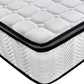 Ergopedic Mattress 5 Zone Latex Pocket Spring Mattress In A Box 30cm - King - White  Grey  Black