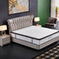 Ergopedic Mattress 5 Zone Latex Pocket Spring Mattress In A Box 30cm - King - White  Grey  Black