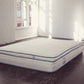 Sleepy Panda Mattress 5 Zone Pocket Spring EuroTop Medium Firm 30cm Thickness - Single - White  Grey  Blue