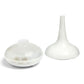 Essential Oil Diffuser Ultrasonic Humidifier Aromatherapy LED Light 200ML 3 Oils - White