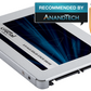 MICRON (CRUCIAL) MX500 500GB 2.5" SATA SSD - 3D TLC 560/510 MB/s 90/95K IOPS Acronis True Image Cloning Software 7mm w/9.5mm spacer