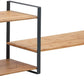 Bamboo Monitor Laptop Stand with 2 Tier Storage (Black)
