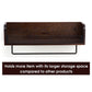 Wall Mount Rustic Wood & Black Metal Bathroom Shelf with Towel Bar