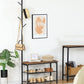 Multifunctional Entryway Coat Rack Shoe Bench for Living Room and Bedroom