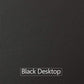 Sturdy and Heavy Duty Foldable Office Computer Desk (Black, 100cm)