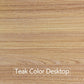 Sturdy and Heavy Duty Foldable Office Computer Desk (Teak, 120cm)