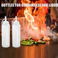 BBQ Griddle Accessories Kit with Heavy Duty Scraper Spatula Turner and Bottles (5pcs)