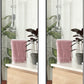 Set of 2 Full-Length Mirror Long Standing for Bedroom and Bathroom (80 x 34m, Black)