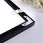 Full-Length Mirror Long Standing for Bedroom and Bathroom (80 x 34 cm, Black)