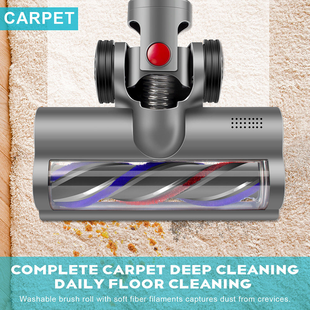 Turbo Brush Roller Head Electric Floor Carpet Head LED For Dyson V7 V8 V10 V11