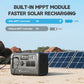 BLUETTI EB70 Portable Power Station 800W 716Wh LiFePo4 Battery with AU plug for Camping Outdoor Home Off-grid Blue