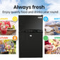 GECKO 95L Portable Upright Fridge Refrigerator 12V/24V/240V Caravan Motorhome