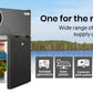 GECKO 95L Portable Upright Fridge Refrigerator 12V/24V/240V Caravan Motorhome