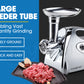 EuroChef 2800W Electric Meat Grinder Mincer Sausage Filler Kibbe Maker