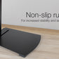 FORTIA TV Stand Mount 32-70 Inch Tall Modern Universal Floor Swivel Rack Black