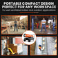UNIMAC 50KW Industrial Space Heater Diesel Blow Fan Portable Workshop Thermostat