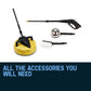 JET-USA 3500 PSI High Pressure Washer Electric Water Cleaner Gurney Pump Hose