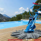 Aurelaqua Swimming Pool Cleaner Floor Climb Wall Automatic Vacuum 10M Hose Blue