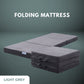 GOMINIMO 3 Fold Folding Mattress Double Light Grey GO-FM-103-EON