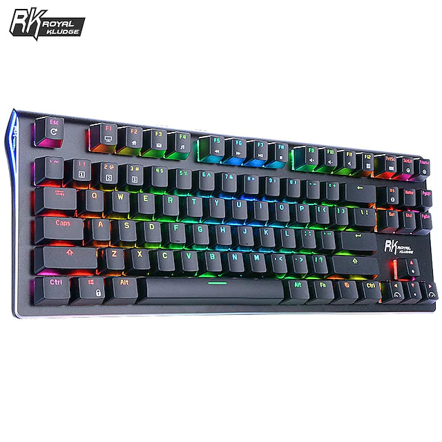 Royal Kludge RKG87 Dual Mode Mechanical Keyboard Black (Brown Switch)
