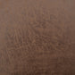 Sarantino Distressed Fabric Sofa Bed Couch Lounge - Brown