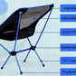 Ultralight Aluminum Alloy Folding Camping Camp Chair Outdoor Hiking Blue