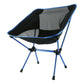 Ultralight Aluminum Alloy Folding Camping Camp Chair Outdoor Hiking Blue