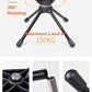 Outdoor Hiking Camping Beach Portable Folding Swivel Chair Carry Bag White