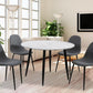 Round MDF Marbling Dining Table