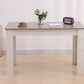 Dining Table Rectangular Wooden 120M-Grey&amp;White